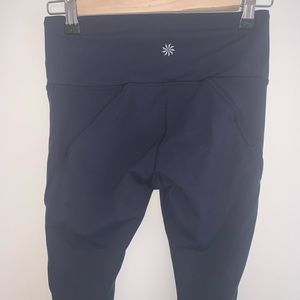 Athleta XS work out pants with mesh opening